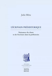 L'écrivain préhistorique