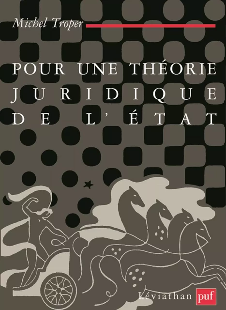 Pour une théorie juridique de l'État - Michel Troper - Humensis