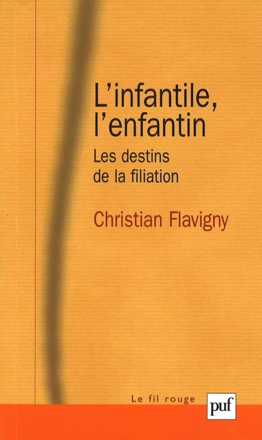 L'infantile, l'enfantin - Christian Flavigny - Humensis