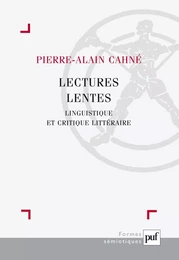 Lectures lentes