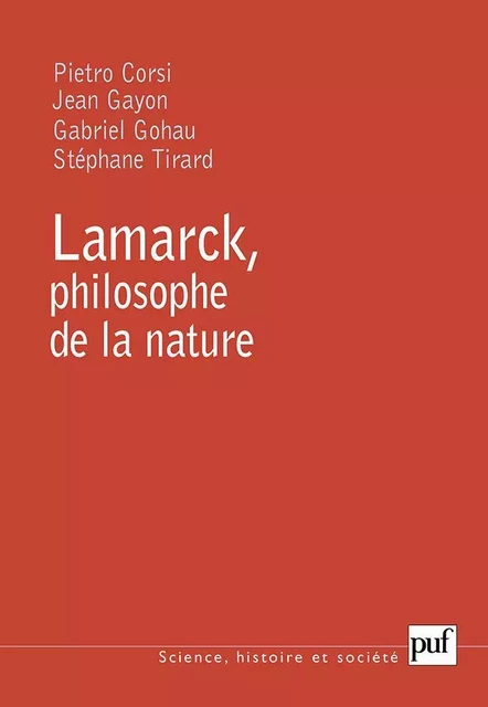 Lamarck, philosophe de la nature - Jean Gayon - Humensis