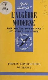 L'algèbre moderne