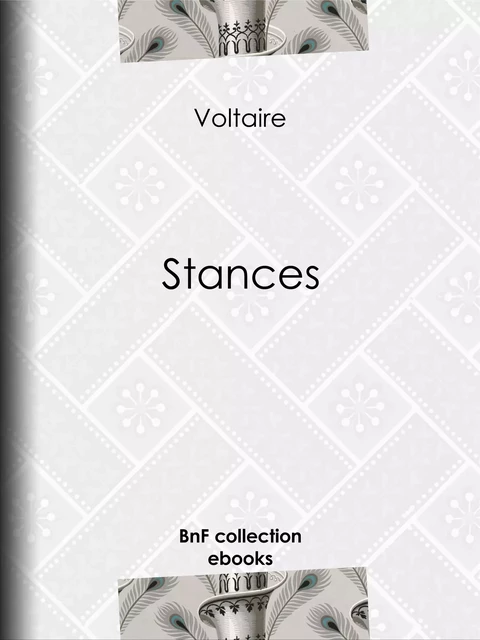 Stances -  Voltaire, Louis Moland - BnF collection ebooks