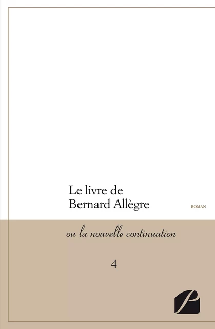 Le livre de Bernard Allègre - Anonyme Anonyme - Editions du Panthéon