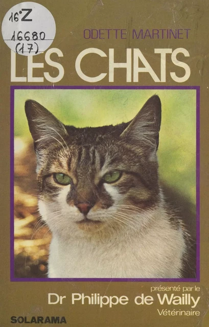 Les chats - Odette Martinet - (Solar) réédition numérique FeniXX