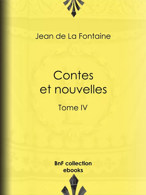 Contes et nouvelles - Jean De La Fontaine, Henri de Régnier - BnF collection ebooks