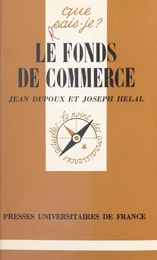 Le fonds de commerce