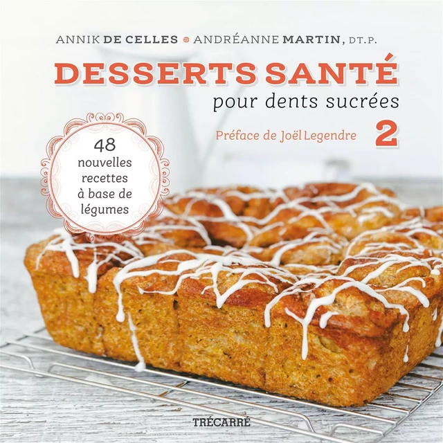 Desserts santé pour dents sucrées - Tome 2 - Annik De Celles, Andréanne Martin - Trécarré