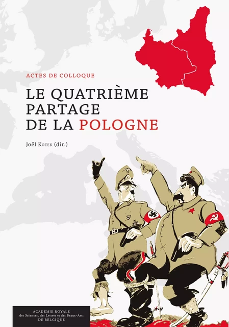 Le Quatrième Partage de la Pologne -  Collectif - Académie royale de Belgique