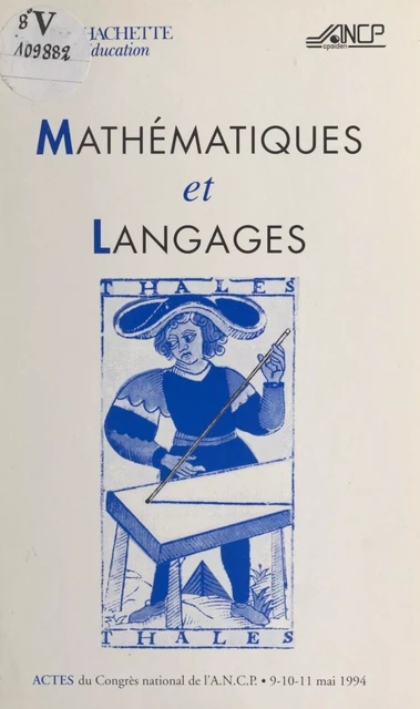 Mathématiques et langages -  Association nationale des conseillers pédagogiques (ANCPAIEN),  Collectif - (Hachette Éducation) réédition numérique FeniXX