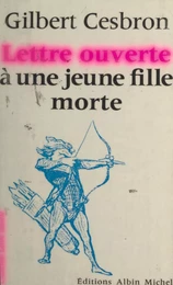 Lettre ouverte à une jeune fille morte