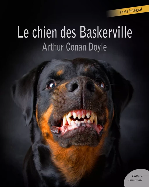 Le chien des Baskerville (policier) - Sir Arthur Conan Doyle - Culture commune