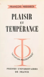 Plaisir et tempérance