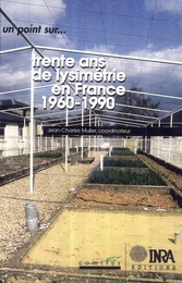 Trente ans de lysimétrie en France (1960-1990)