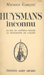 Huysmans inconnu