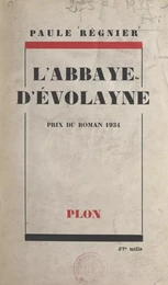 L'abbaye d'Évolayne