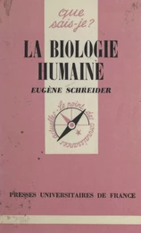 La biologie humaine