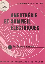 Anesthésie et sommeil électriques