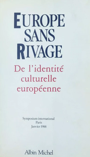 Europe sans rivage -  Collectif - (Albin Michel) réédition numérique FeniXX