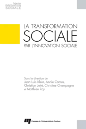 La transformation sociale par l'innovation sociale