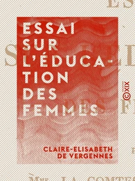 Essai sur l'éducation des femmes