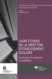 L'agir éthique de la direction d'établissement scolaire