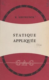 Statique appliquée