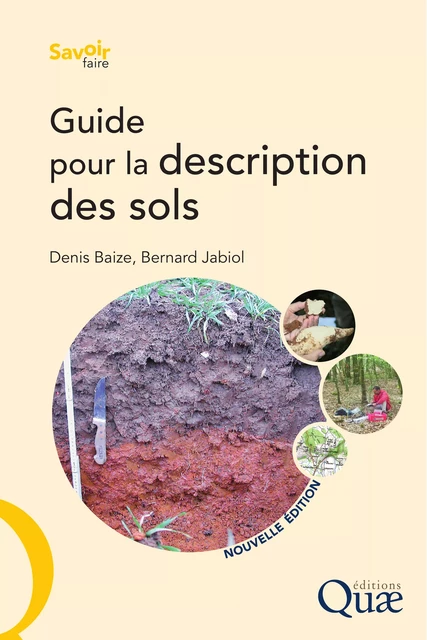 Guide pour la description des sols - Bernard Jabiol, Denis Baize - Quae