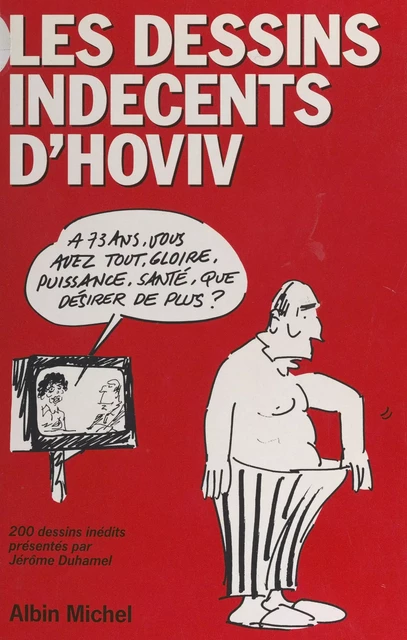 Les dessins indécents d'Hoviv -  - (Albin Michel) réédition numérique FeniXX