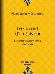 Le Carnet d'un Suiveur