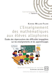 L'Enseignement des mathématiques aux élèves allophones