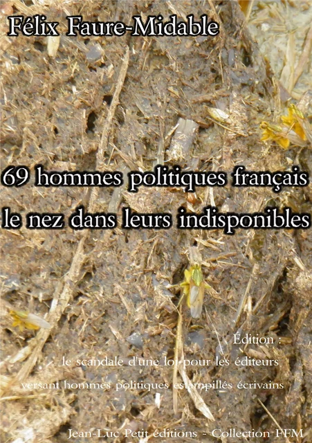 69 hommes politiques français le nez dans leurs indisponibles - Félix Faure-Midable - Jean-Luc PETIT Editions