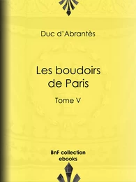 Les Boudoirs de Paris