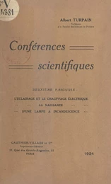 Conférences scientifiques (2)