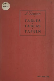 Tables des fonctions trigonométriques : valeurs naturelles à 6 décimales, de centième en centième, du degré nonagésimal