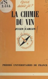 La chimie du vin