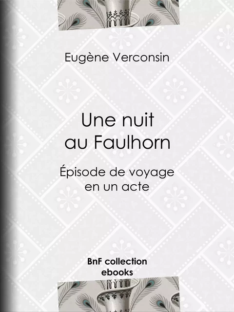 Une nuit au Faulhorn - Eugène Verconsin - BnF collection ebooks