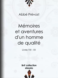 Mémoires et aventures d'un homme de qualité