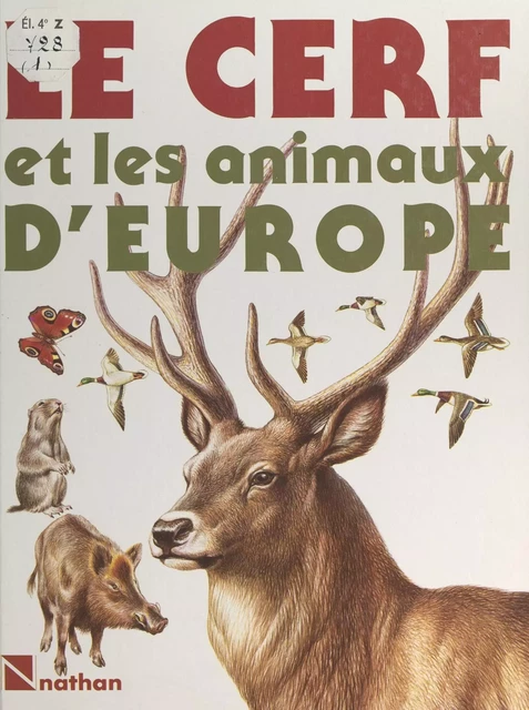 Le cerf et les animaux d'Europe - Alessandro Minelli, Maria Pia Minelli - (Nathan) réédition numérique FeniXX