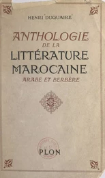 Anthologie de la littérature marocaine