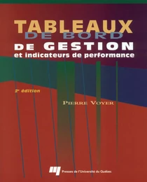 Tableaux de bord de gestion et indicateurs de performance