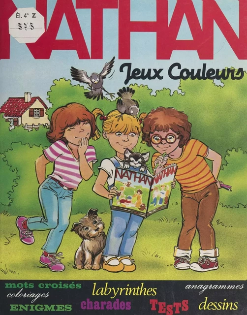 Nathan jeux couleurs - Lionel Scantéyé - (Nathan) réédition numérique FeniXX