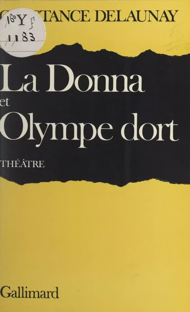 La Donna - Constance Delaunay - Gallimard (réédition numérique FeniXX)