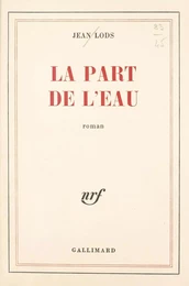 La part de l'eau