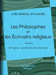 Les Philosophes et les Écrivains religieux