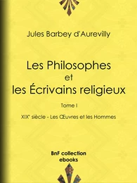 Les Philosophes et les Écrivains religieux