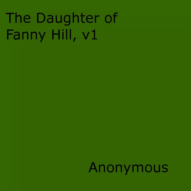 The Daughter of Fanny Hill - Anon Anonymous - Disruptive Publishing