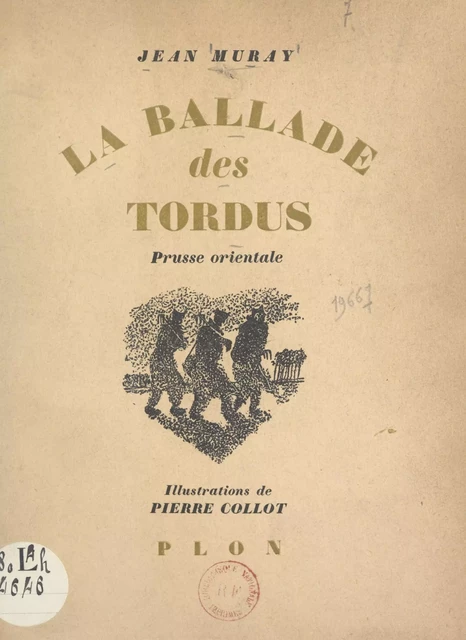 La ballade des tordus - Jean Muray - (Plon) réédition numérique FeniXX