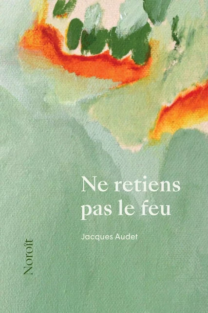 Ne retiens pas le feu - Jacques Audet - Éditions du Noroît