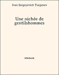 Une nichée de gentilshommes